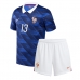 Francia Jules Kounde #5 Primera Equipación Niños Mundial 2026 Manga Corta (+ Pantalones cortos)